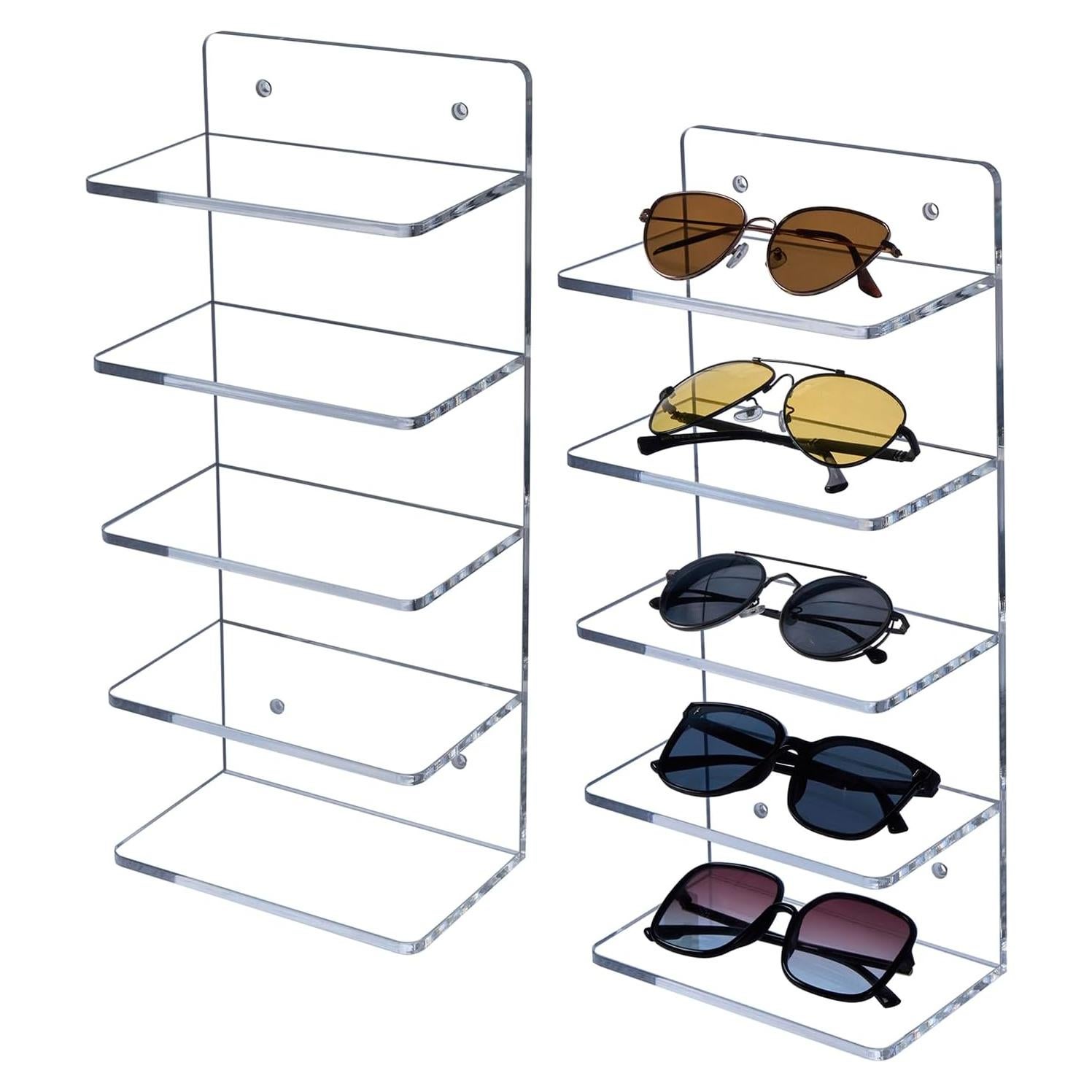 Soporte para Gafas de Sol MyGift 5 Niveles Acrílico Transparente