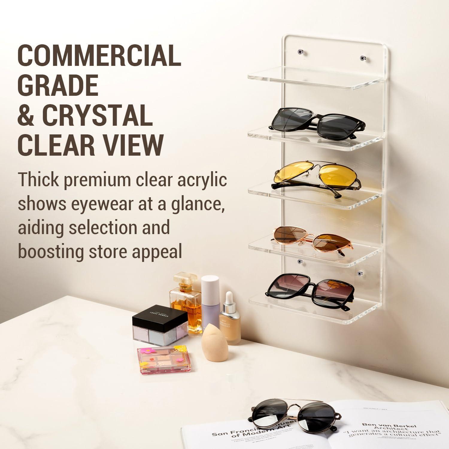 Soporte para Gafas de Sol MyGift 5 Niveles Acrílico Transparente