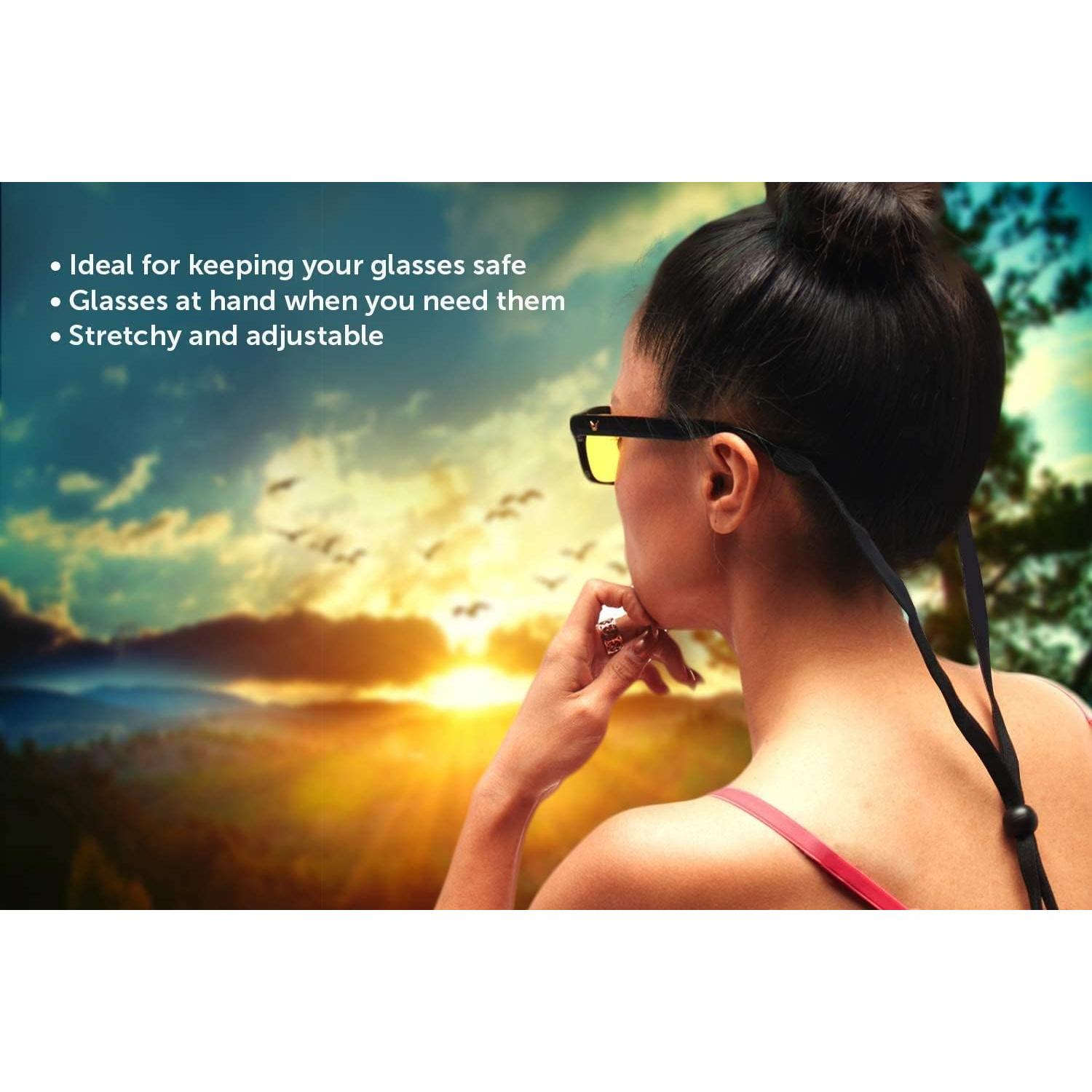 Correa Ajustable para Gafas | Ligera y Duradera | Paquete de 5