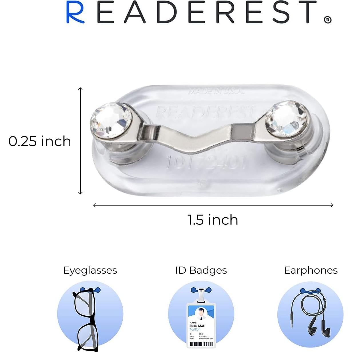 Soporte Magnético para Gafas Readerest - Acero Inoxidable