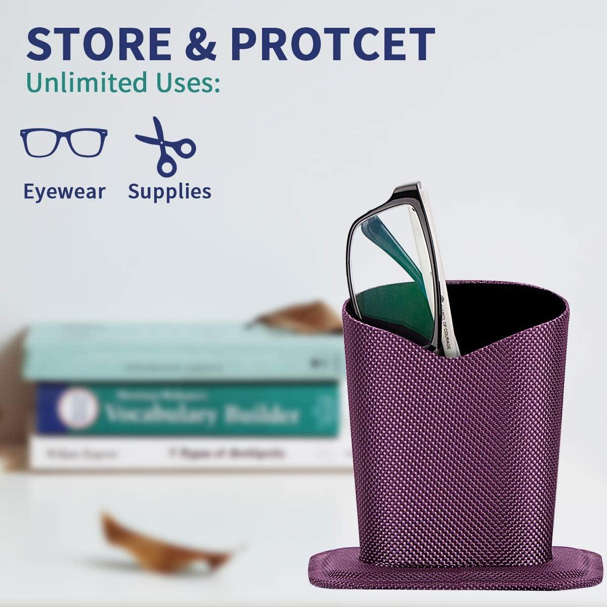 Estuche Protector para Gafas PG6 2 Pcs Forrado de Felpa