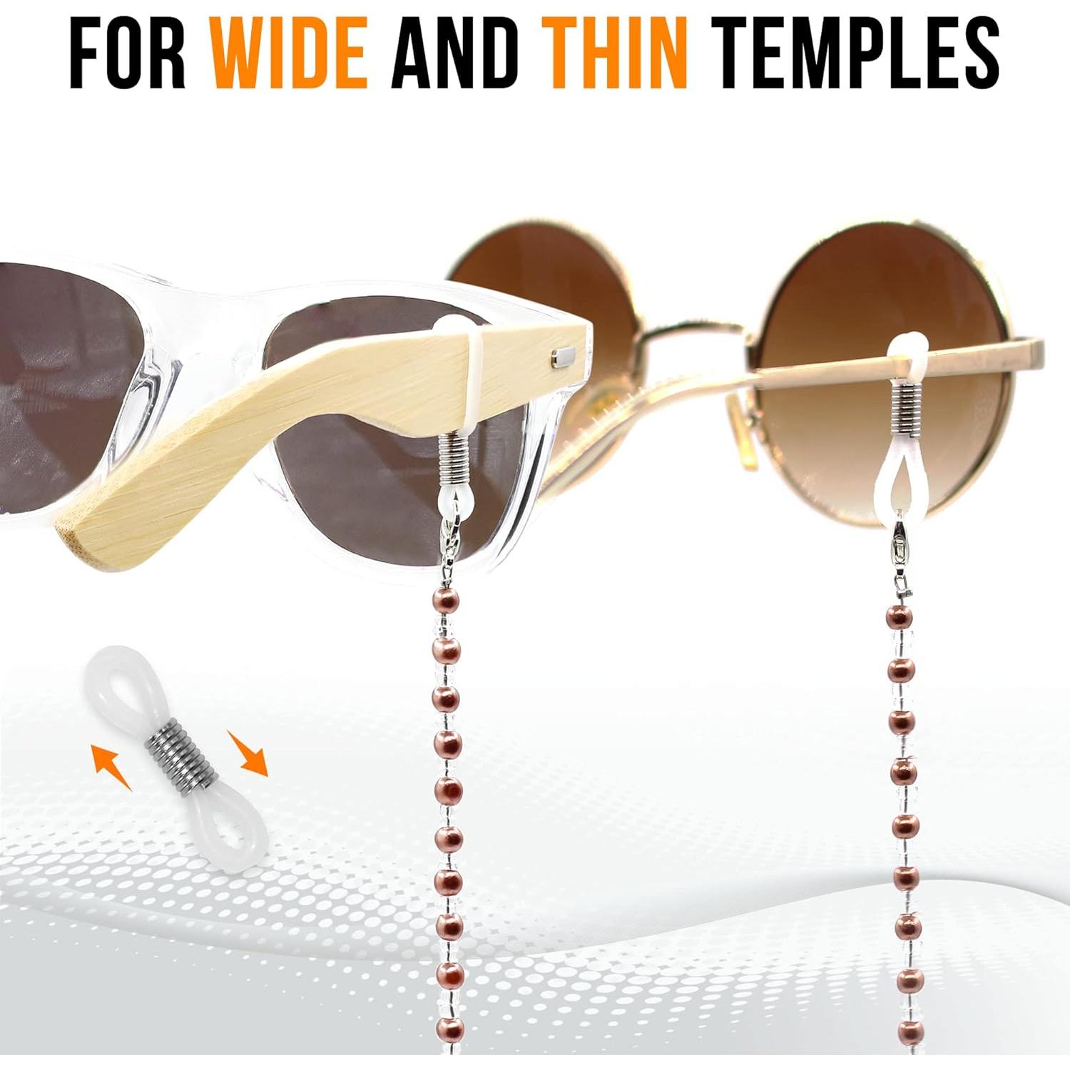 Soporte de Gafas SeGuny - Cadena de Perlas para Mujeres