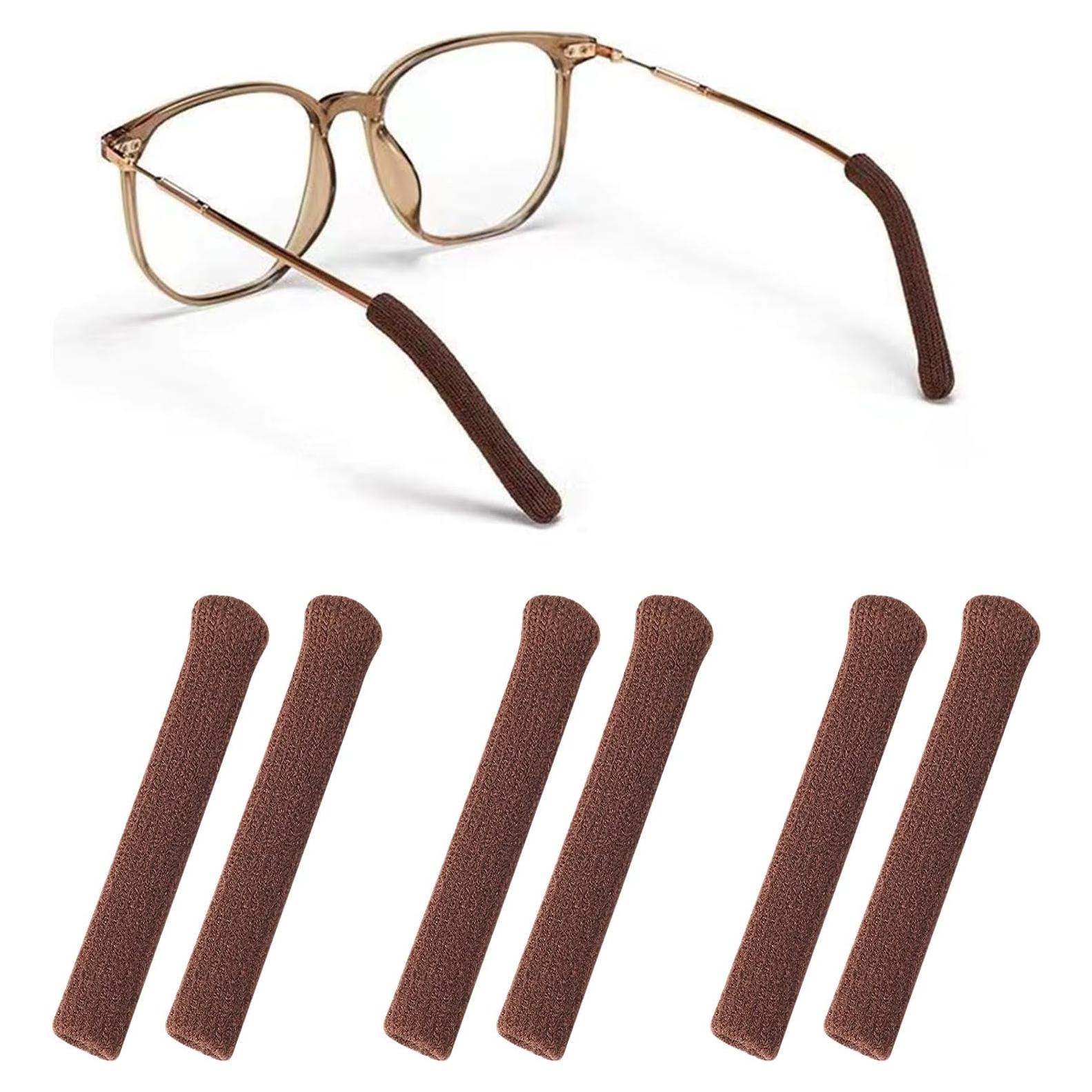 Cojín para orejas de gafas Fusanwin 3 pares antideslizantes