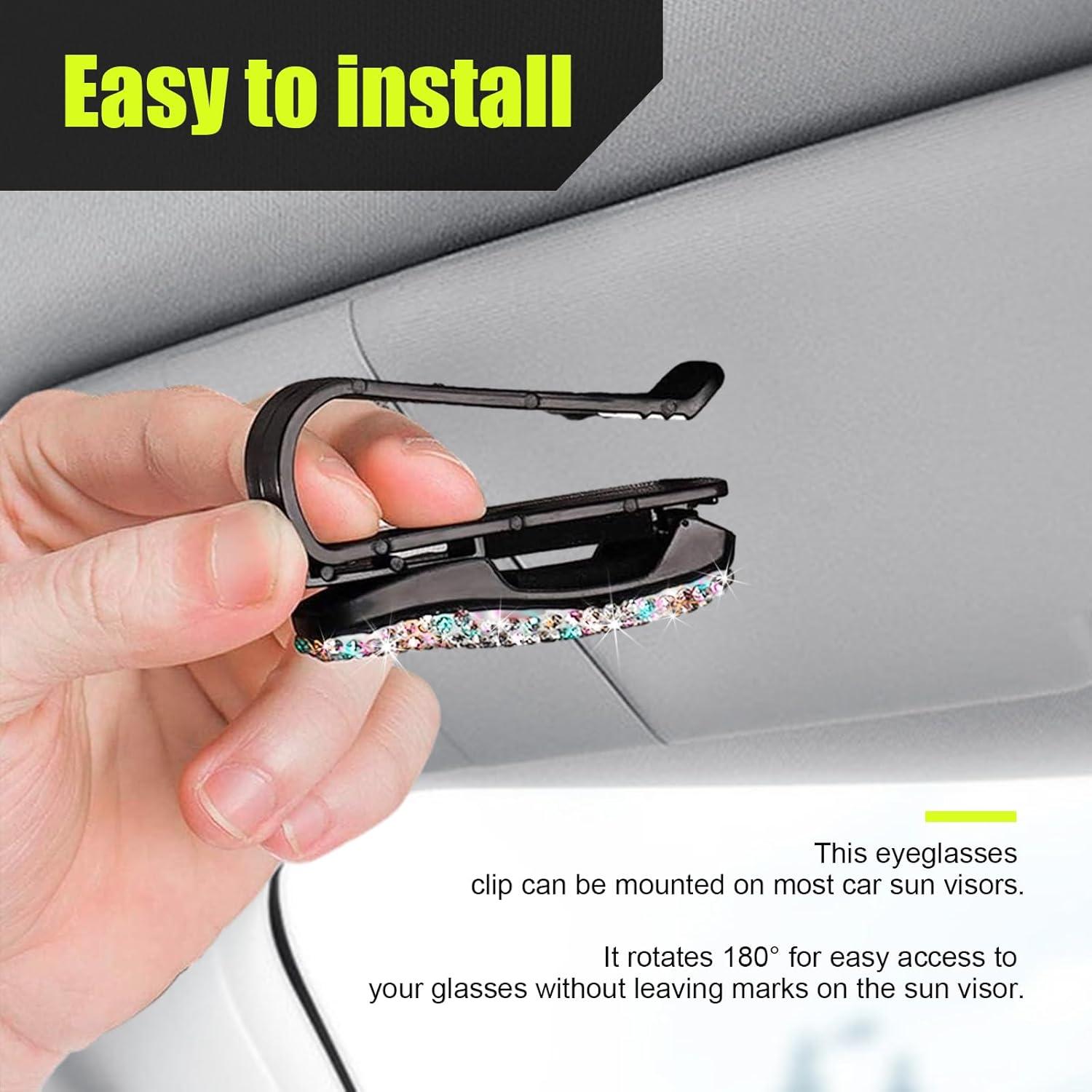 Soporte para Gafas Dickno Brillantes 2 PCS Ajuste Universal