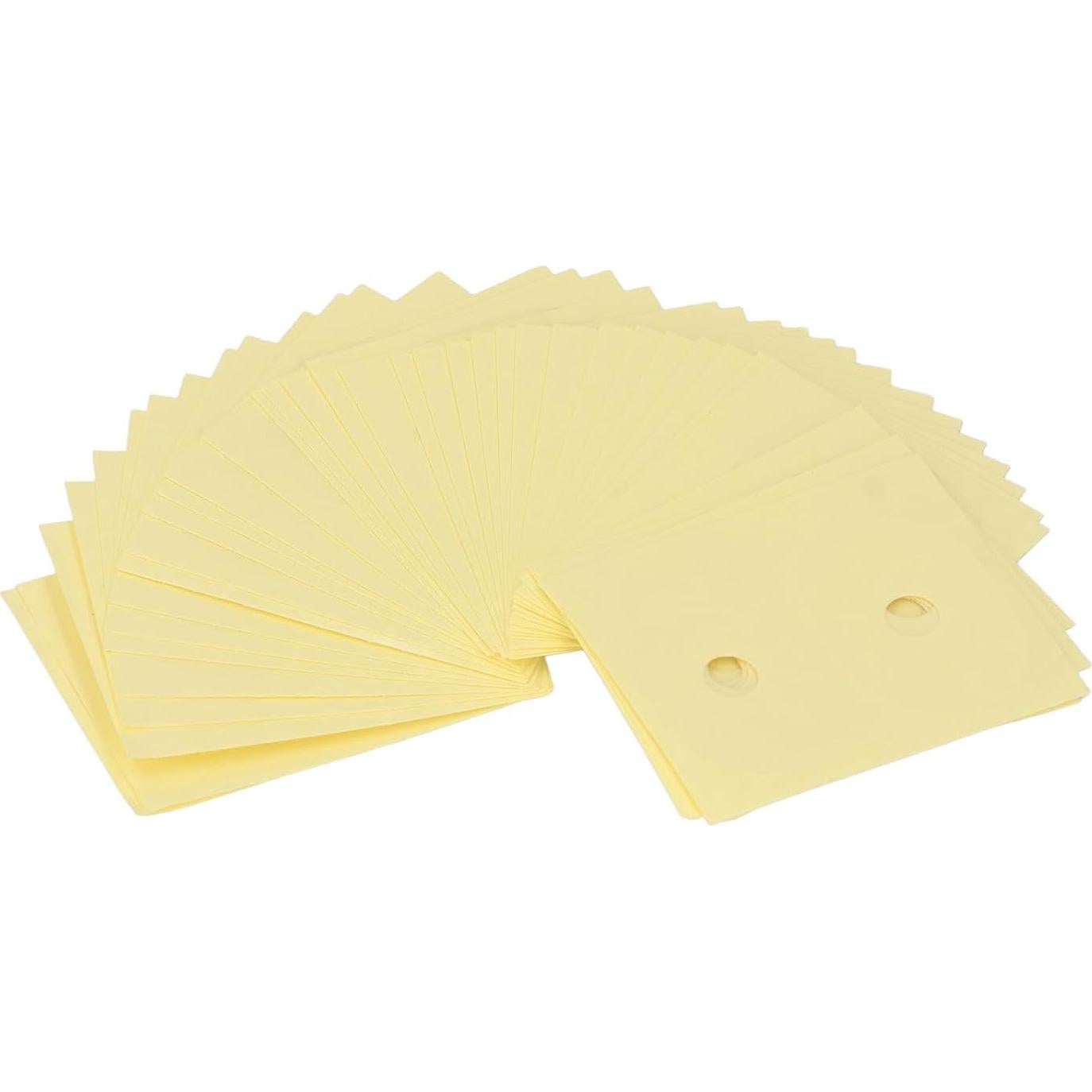 Cinta Adhesiva Doble Cara YWBL-WH para Lentes 500 Hojas