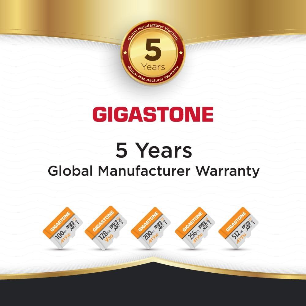 Tarjeta Micro SD 128GB Gigastone A1 V30 4K UHS-I Clase 10