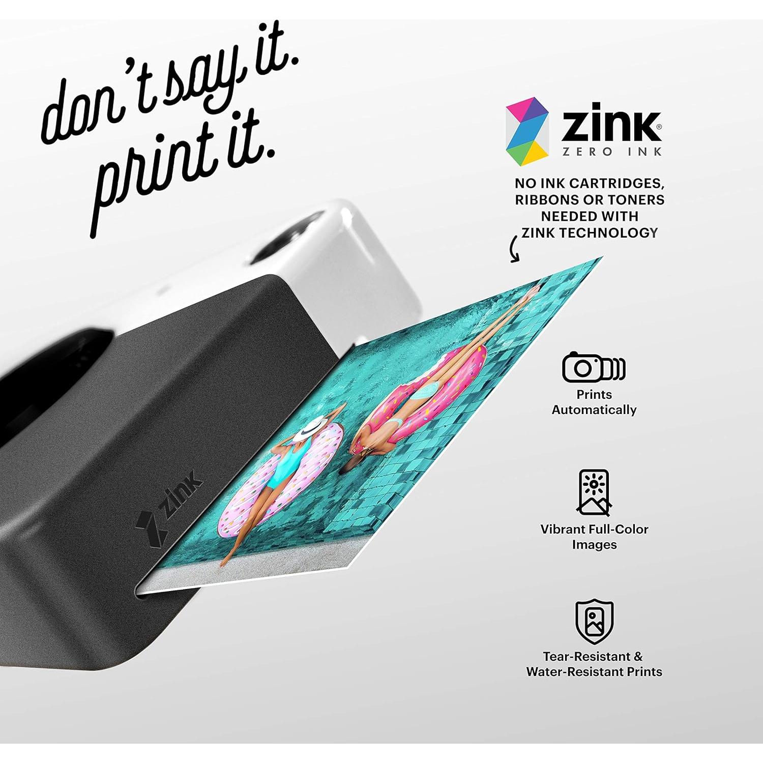 Cámara Digital Instantánea Kodak PRINTOMATIC 10MP + 50 Hojas