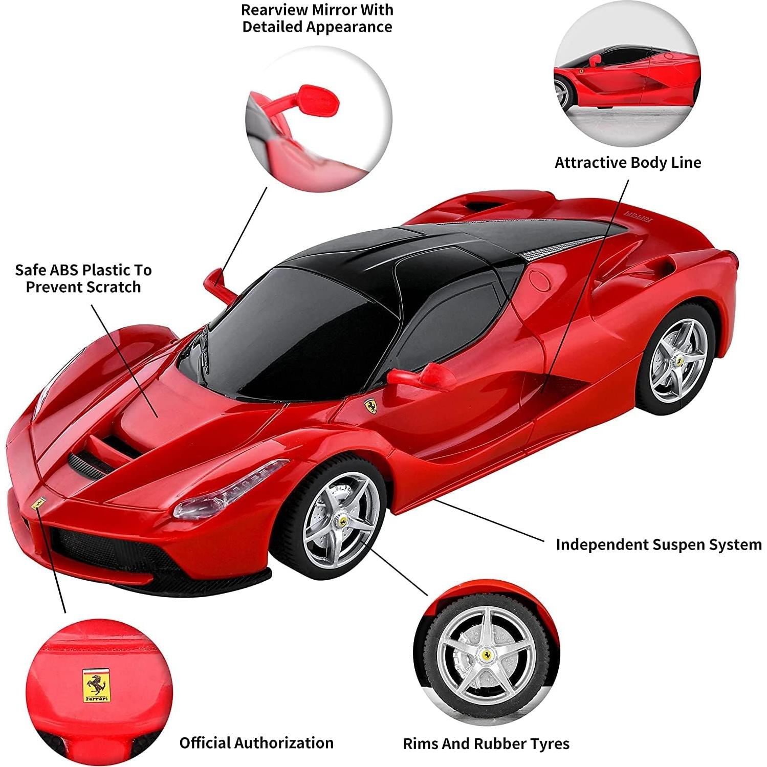 Coche RC Ferrari LaFerrari 1:24 Control Remoto Eléctrico