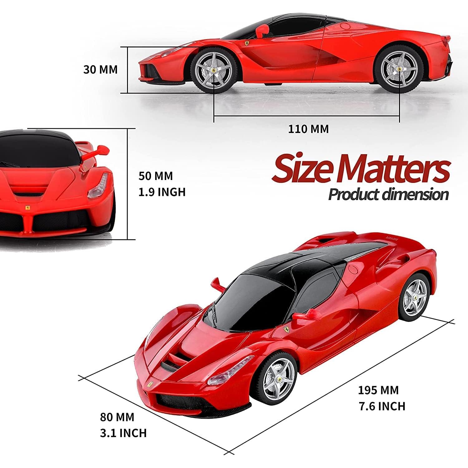 Coche RC Ferrari LaFerrari 1:24 Control Remoto Eléctrico