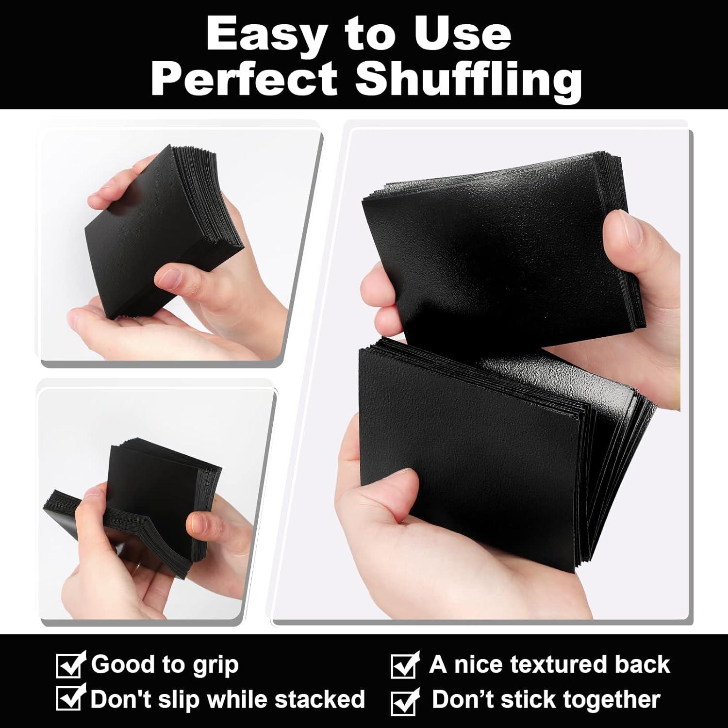 Mangas de cartas Fabmaker 1000 protectores 66x91mm mate