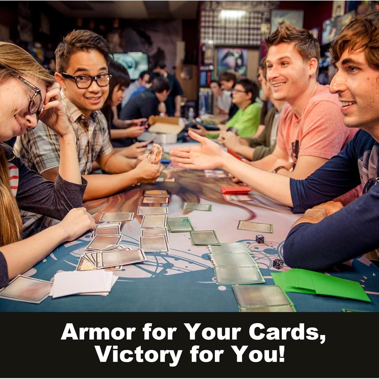 Mangas de cartas Fabmaker 1000 protectores 66x91mm mate