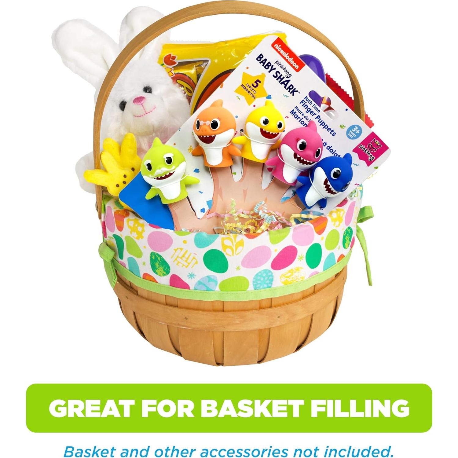 Marionetas de Dedo Baby Shark 10 Piezas para Baño y Juegos