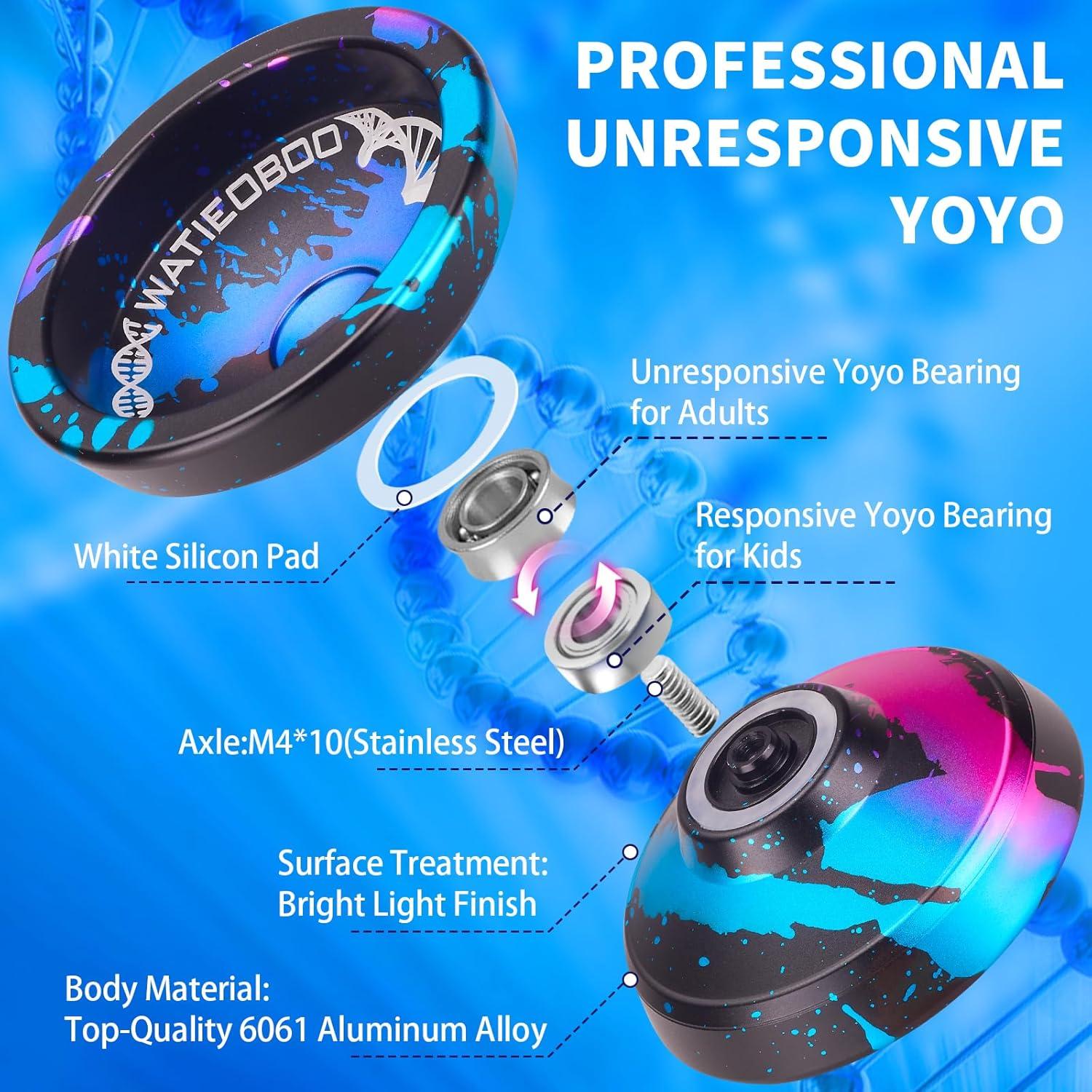 Yoyo Profesional WATIEOBOO C130 para Niños 8-12 Años