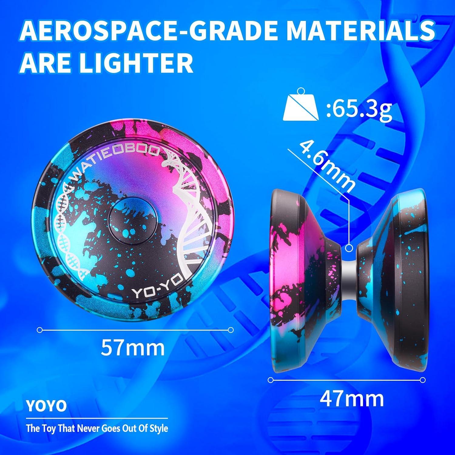 Yoyo Profesional WATIEOBOO C130 para Niños 8-12 Años