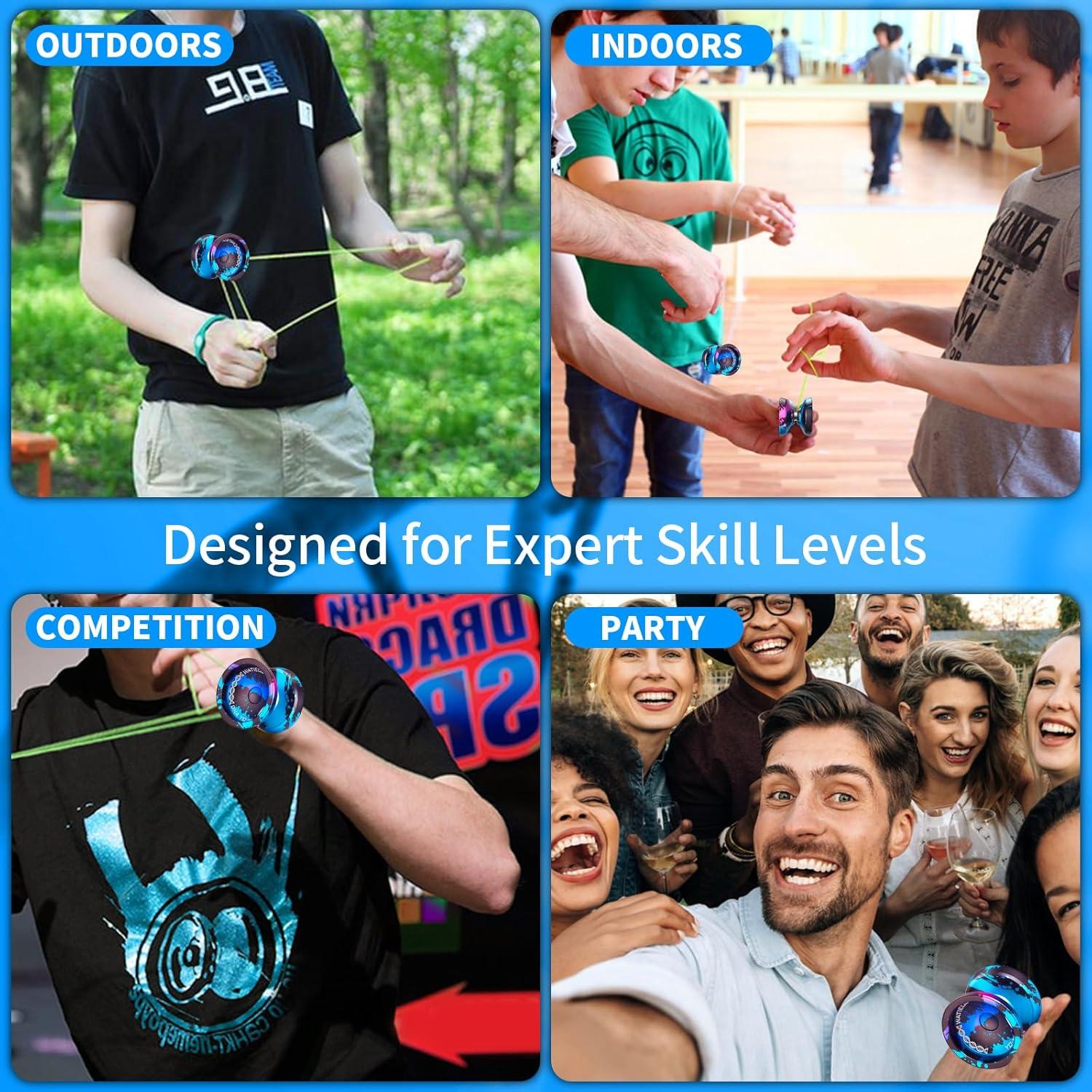 Yoyo Profesional WATIEOBOO C130 para Niños 8-12 Años