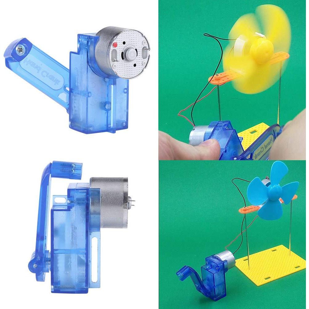 Generador de Manivela Walfront 3V-6V Kit Educativo