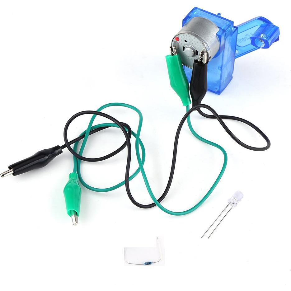 Generador de Manivela Walfront 3V-6V Kit Educativo