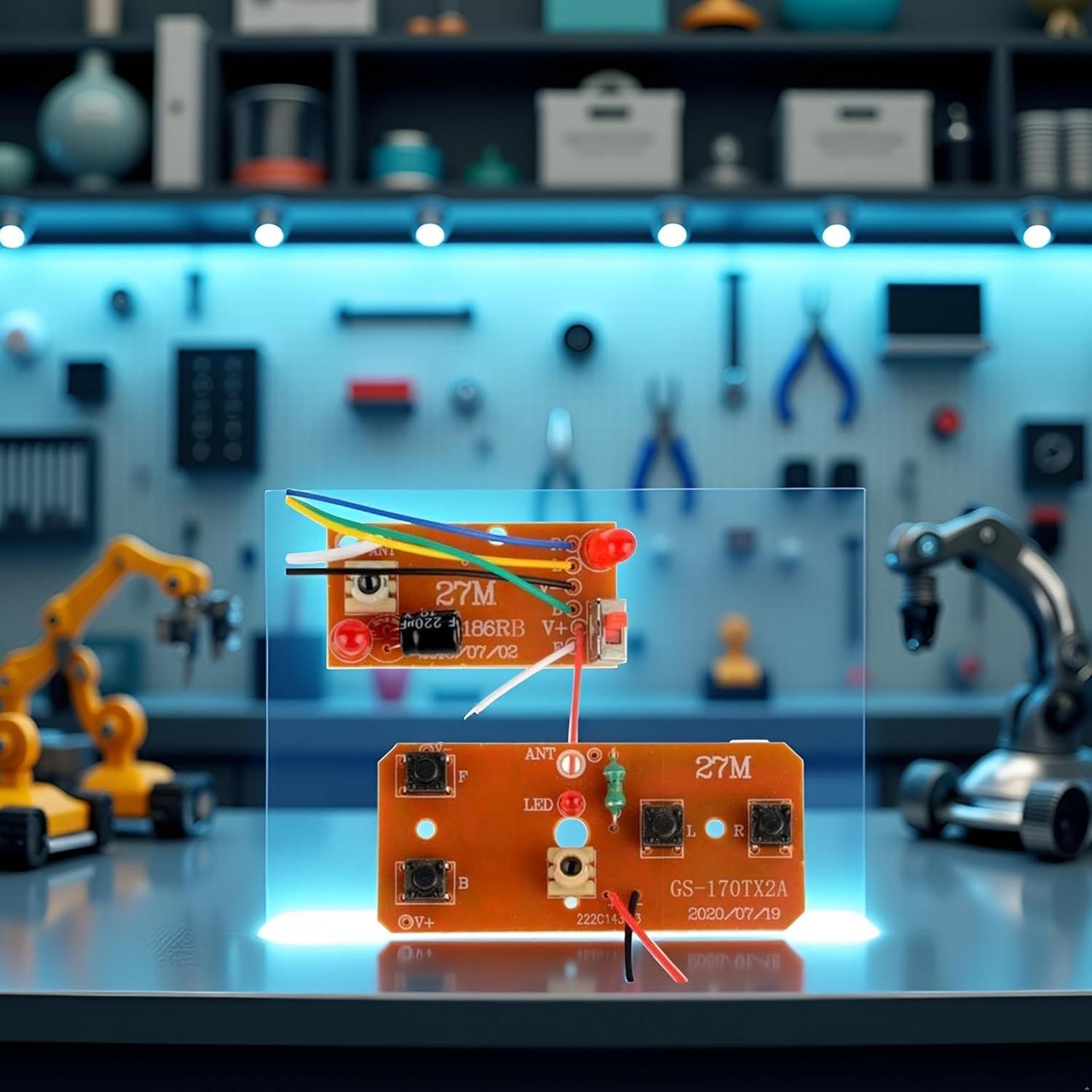 Kit de Control Remoto Bidireccional Jowxsx 2 Piezas 27MHz