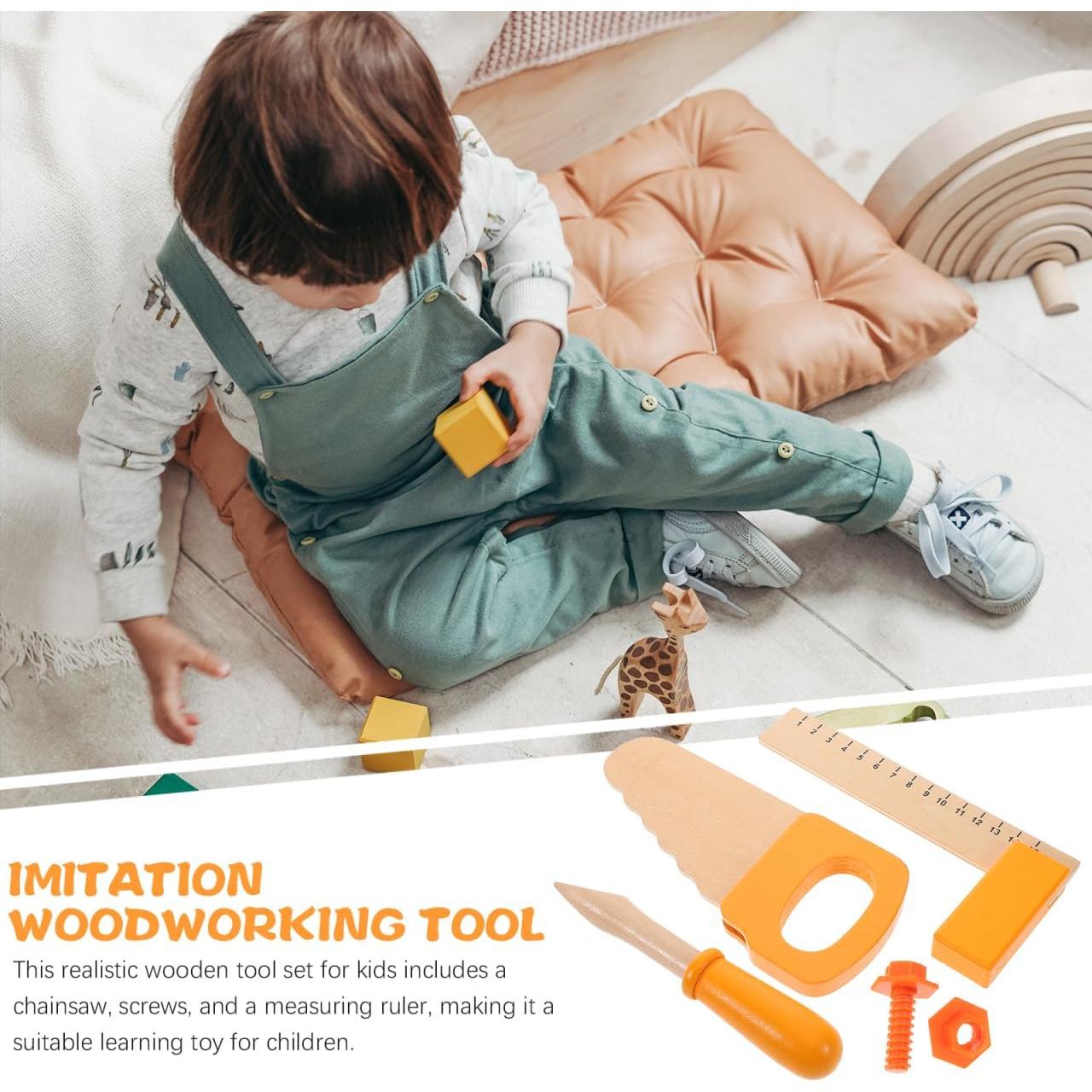 Juego de Herramientas de Carpintero de Madera BESTonZON 17.5cm