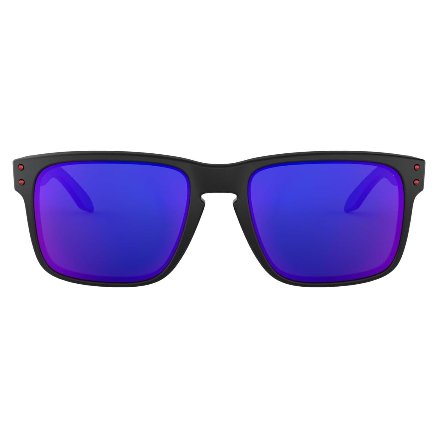 Gafas de sol Oakley Holbrook para hombres Negro mate/Rojo