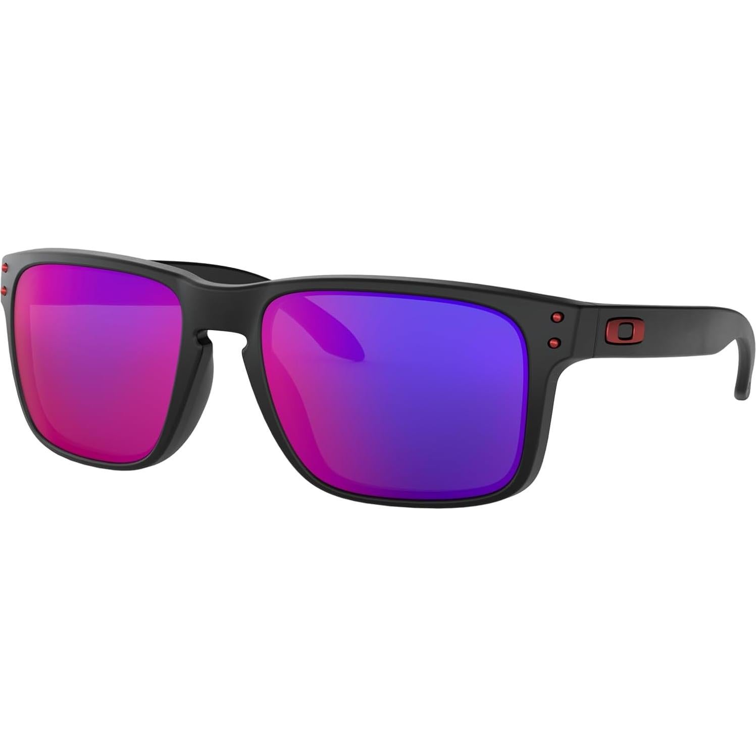 Gafas de sol Oakley Holbrook para hombres Negro mate/Rojo