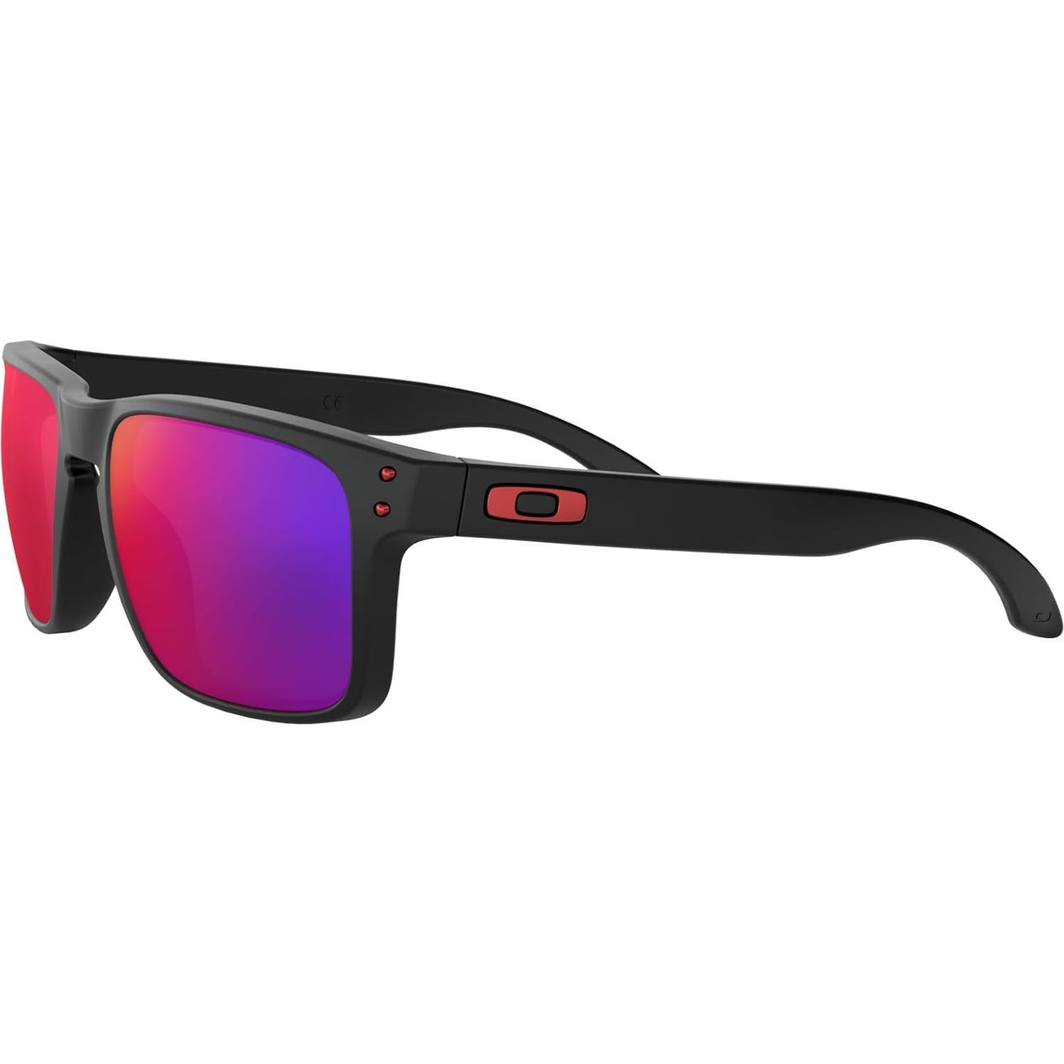 Gafas de sol Oakley Holbrook para hombres Negro mate/Rojo