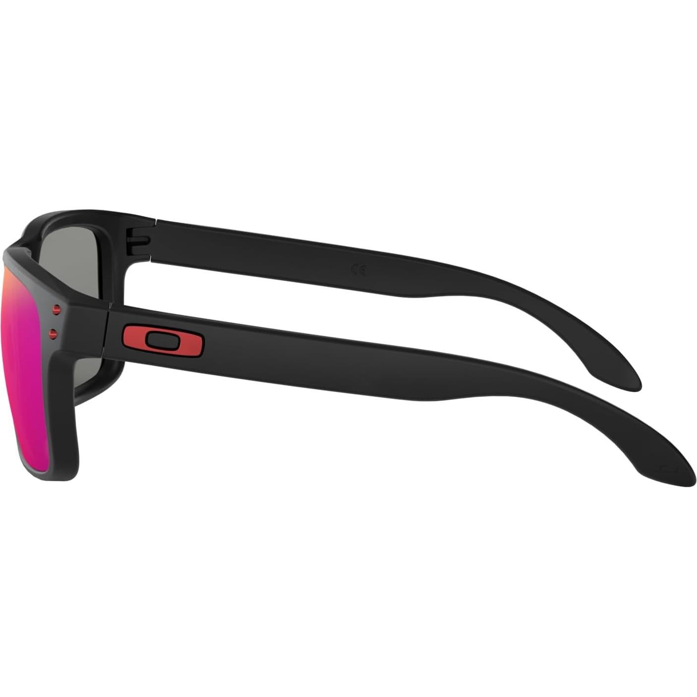 Gafas de sol Oakley Holbrook para hombres Negro mate/Rojo
