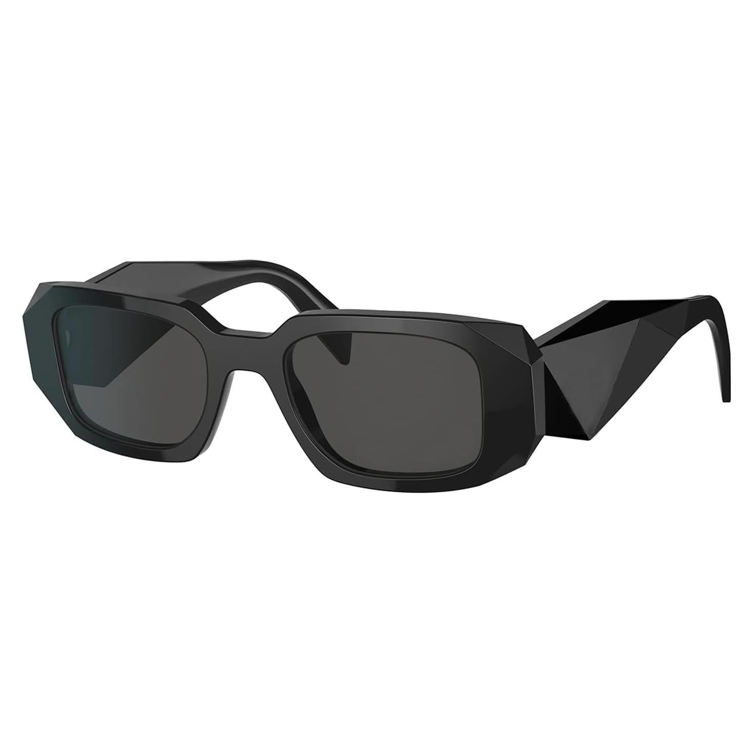 Gafas de Sol Rectangulares BUTABY Marco Negro Lente Gris