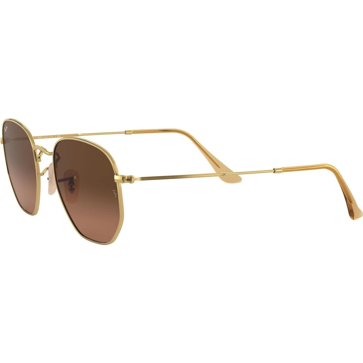 Gafas de Sol Ray-Ban RB3548N Hexagonales 54mm Dorado