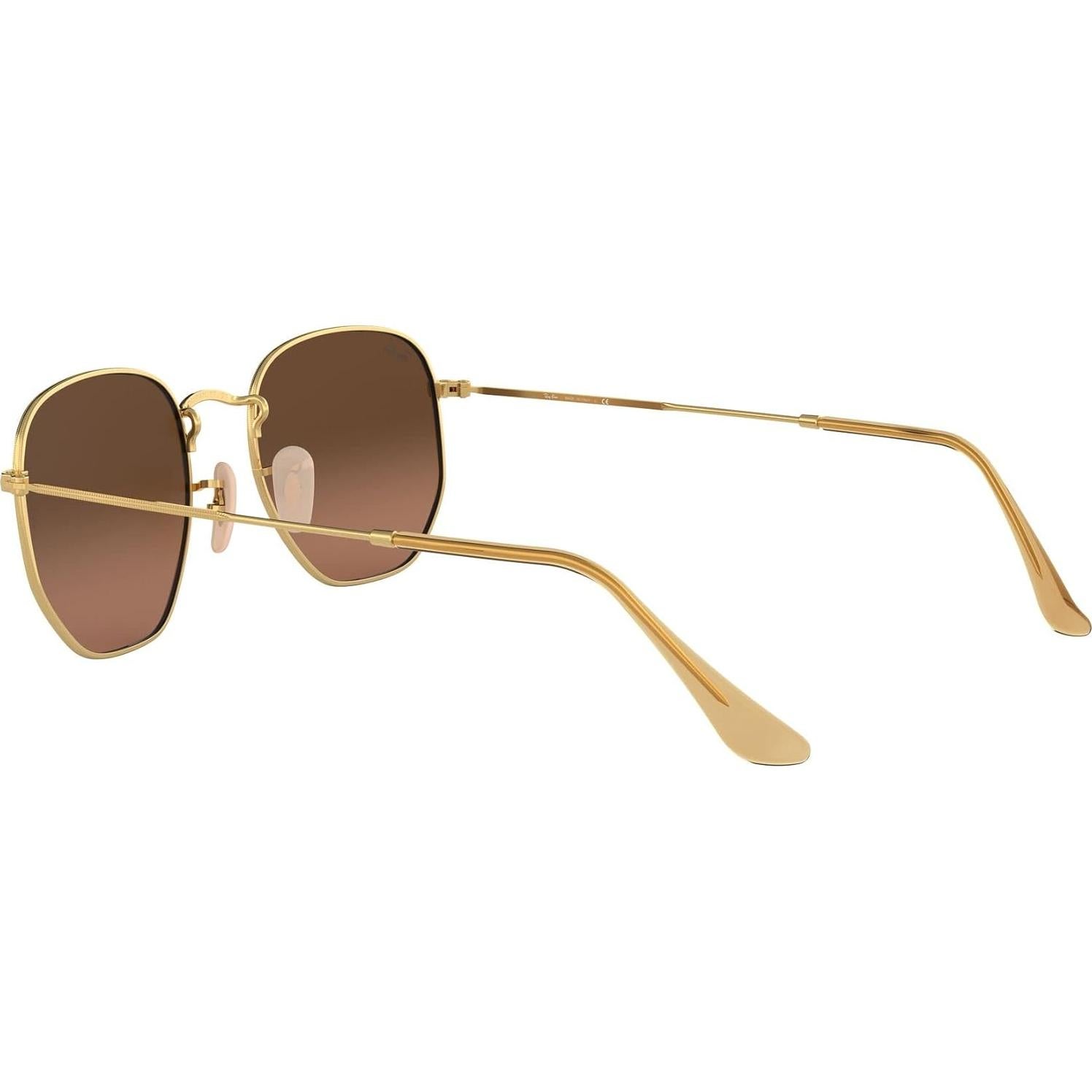 Gafas de Sol Ray-Ban RB3548N Hexagonales 54mm Dorado
