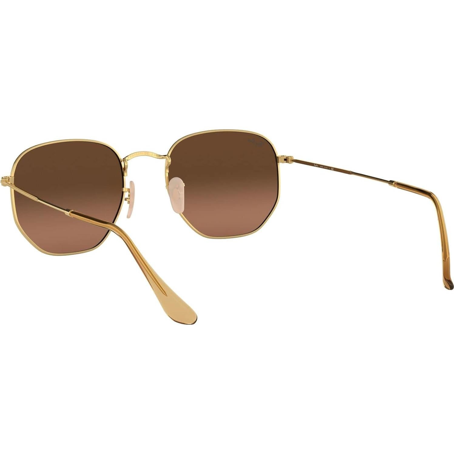 Gafas de Sol Ray-Ban RB3548N Hexagonales 54mm Dorado