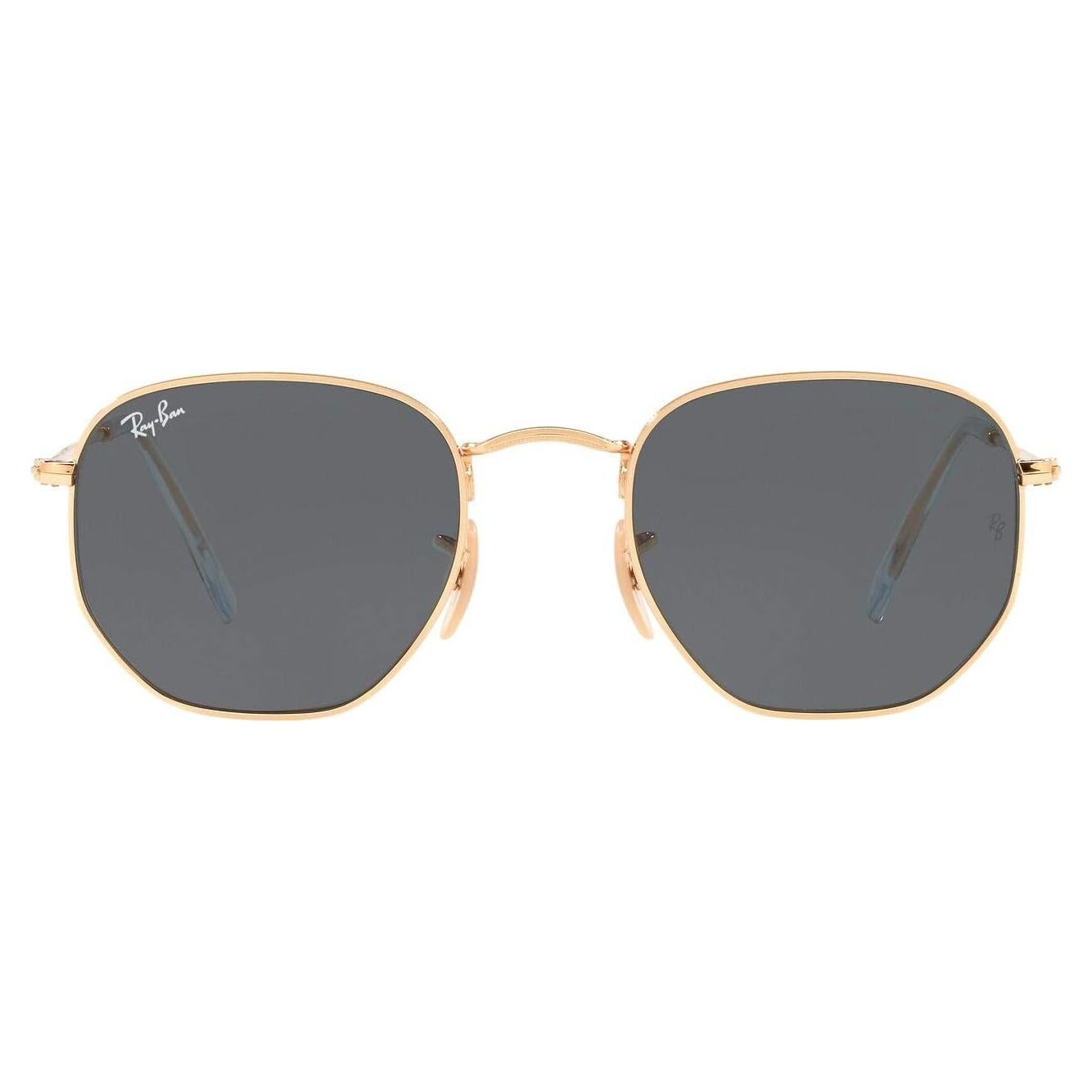 Gafas de sol Ray-Ban RB3548N Hexagonales 51mm Oro/Azul