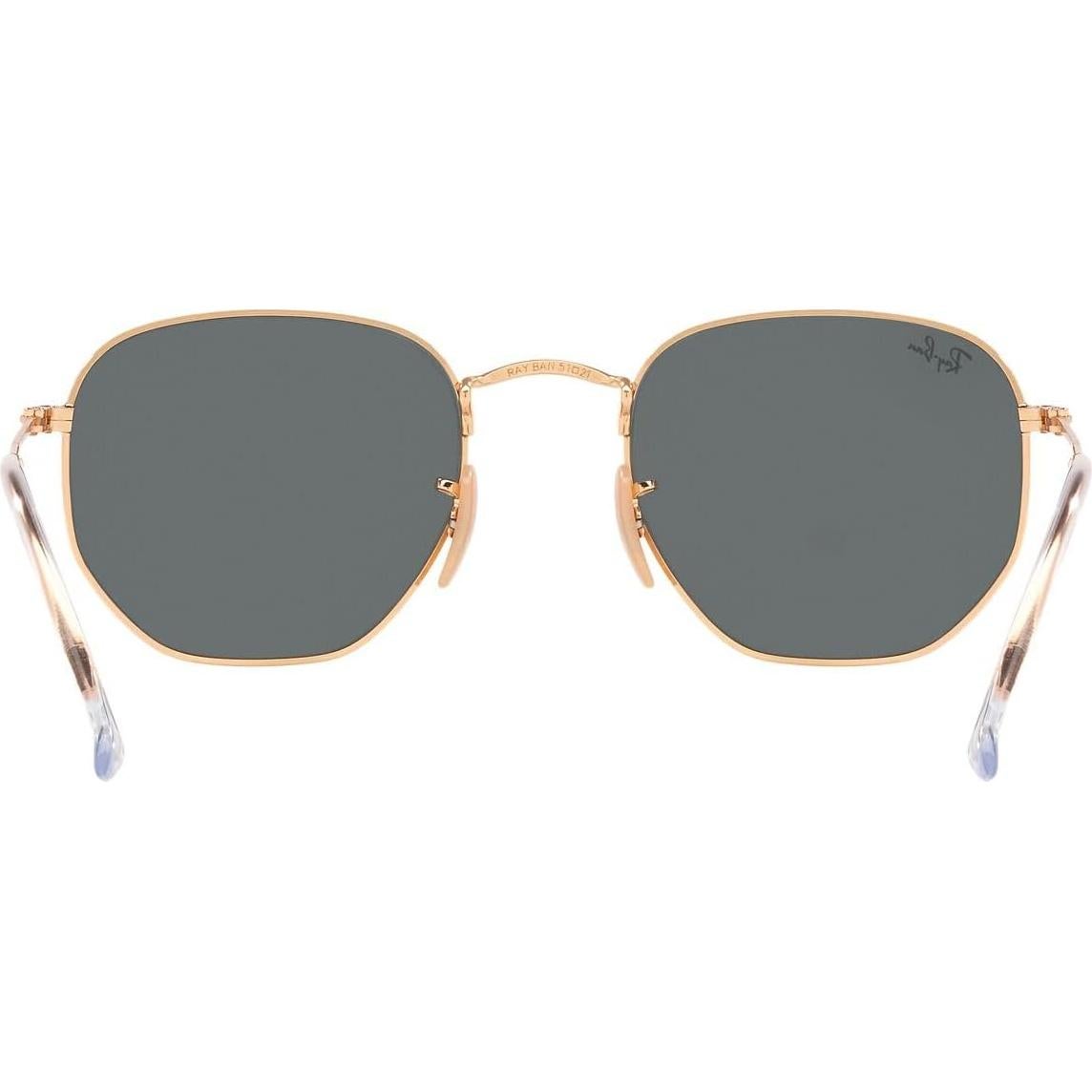Gafas de sol Ray-Ban RB3548N Hexagonales 51mm Oro/Azul