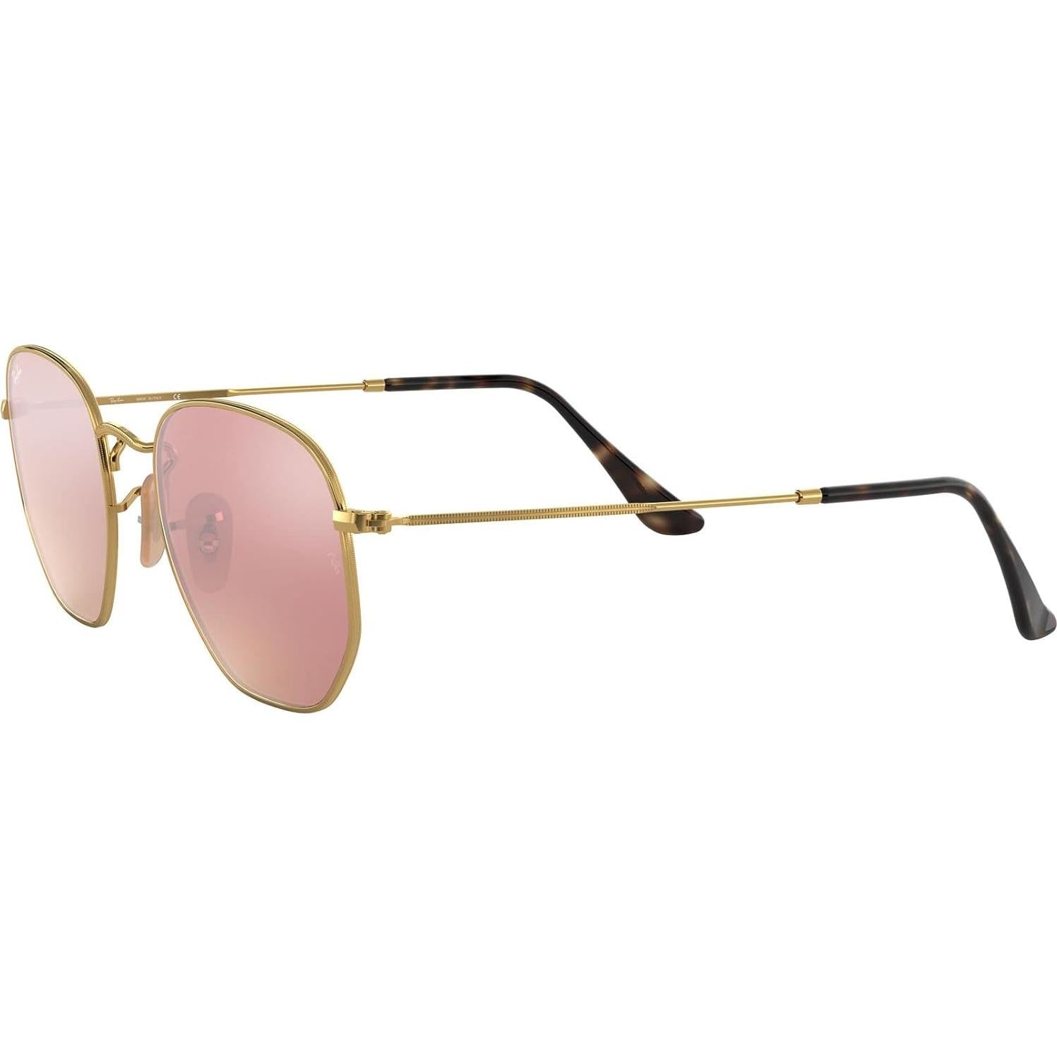 Gafas de sol Ray-Ban RB3548N Hexagonales 51mm Oro/Cobre