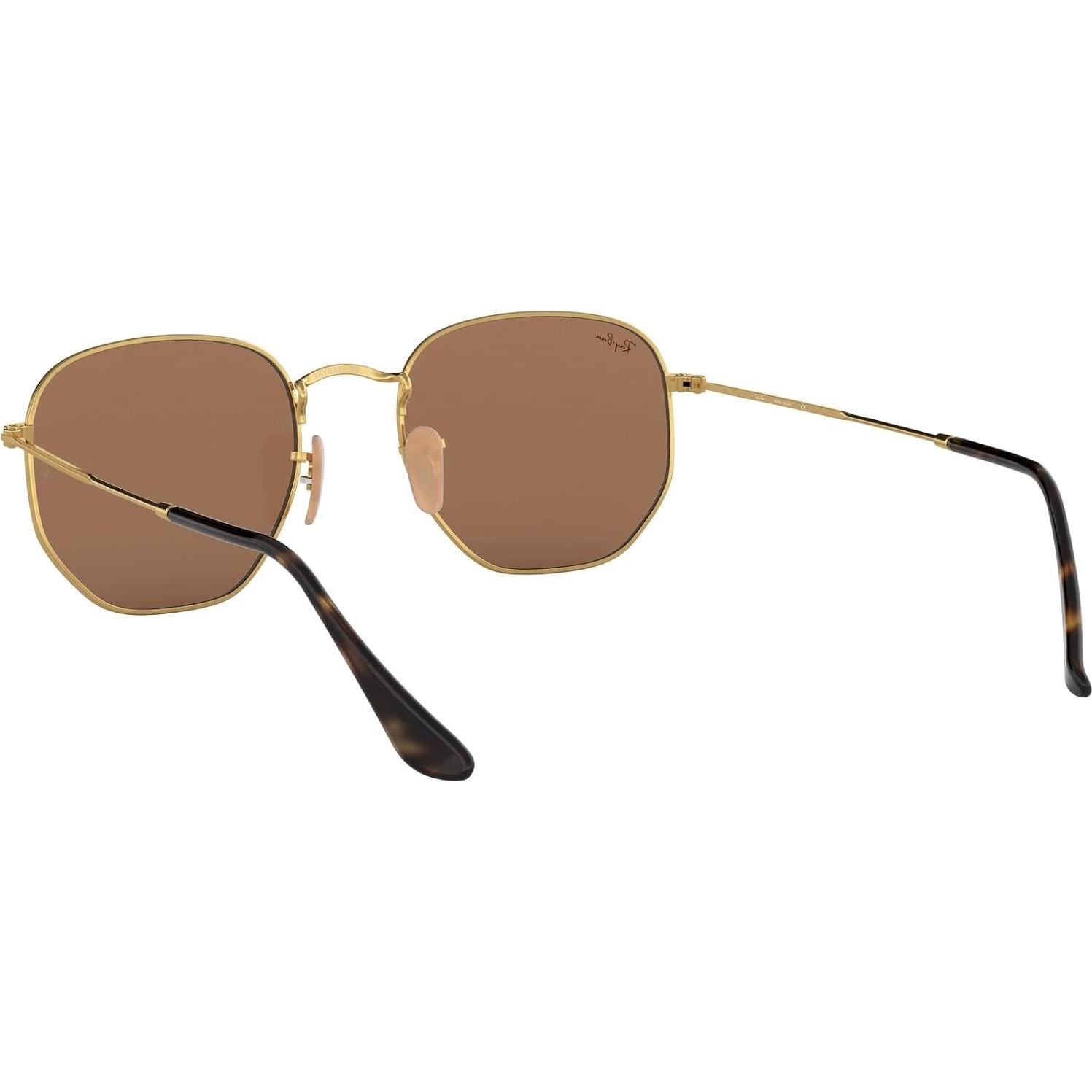 Gafas de sol Ray-Ban RB3548N Hexagonales 51mm Oro/Cobre