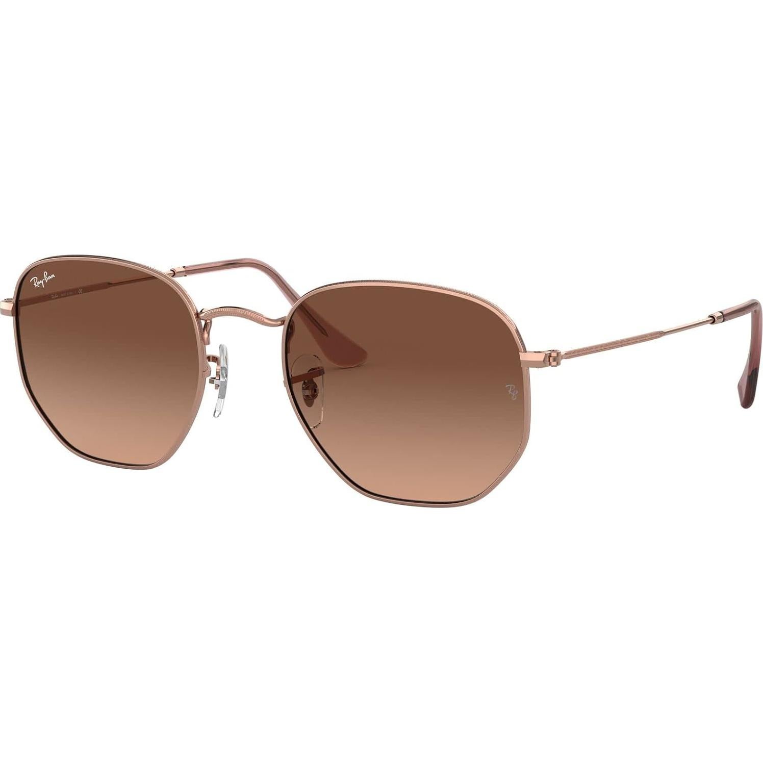 Gafas de Sol Ray-Ban RB3548N Hexagonales 51mm Cobre/Rosa