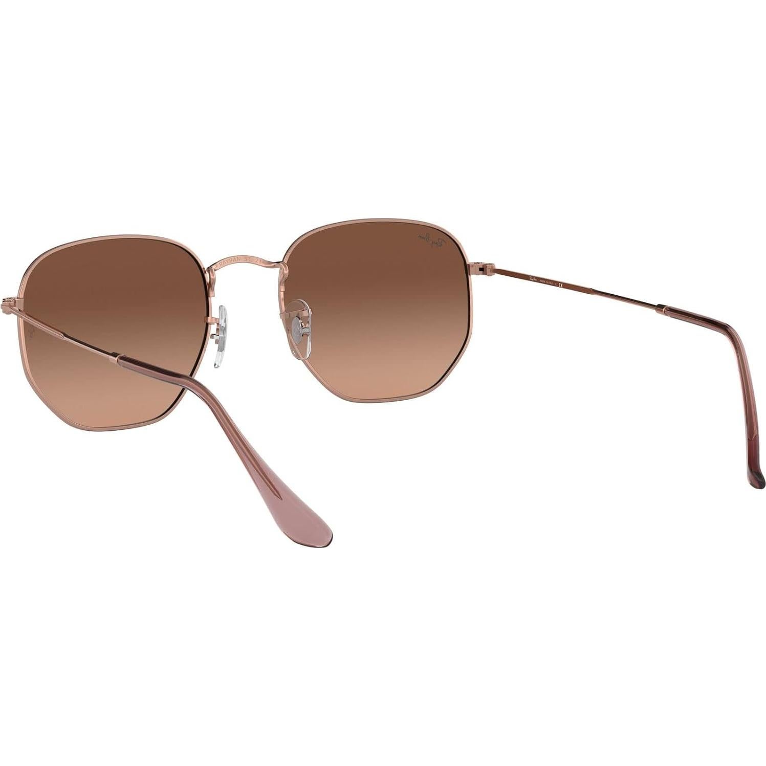Gafas de Sol Ray-Ban RB3548N Hexagonales 51mm Cobre/Rosa