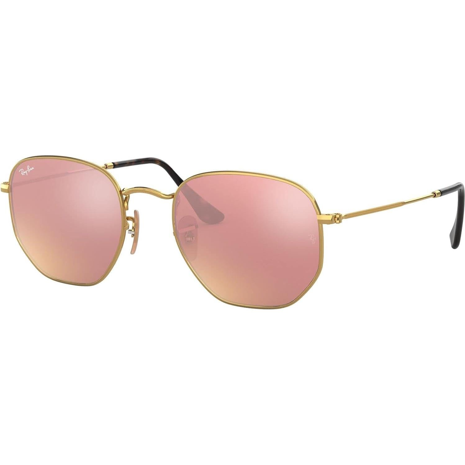 Gafas de sol Ray-Ban RB3548N Hexagonales 48mm Dorado