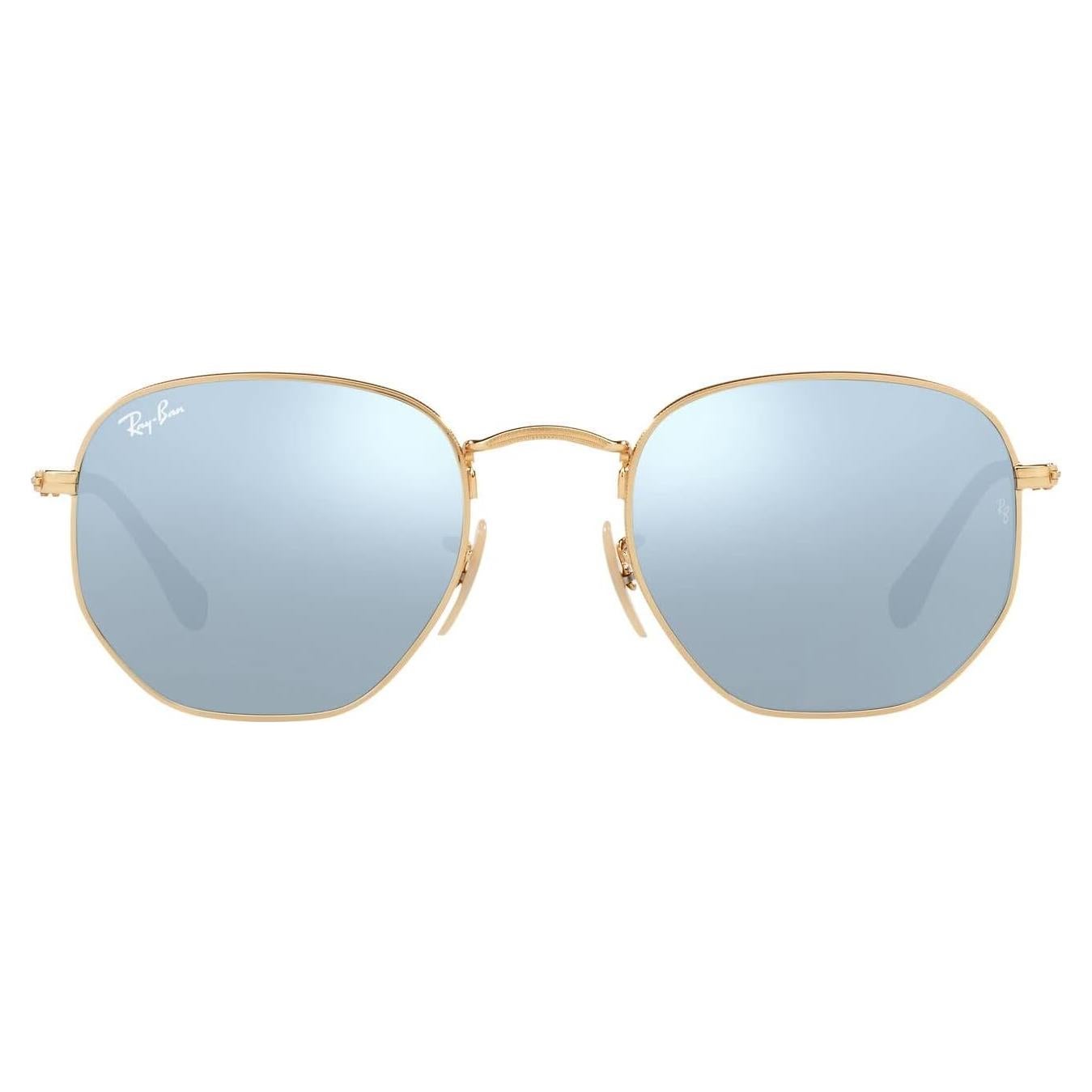 Gafas de sol Ray-Ban RB3548N Hexagonales 51mm Dorado/Gris