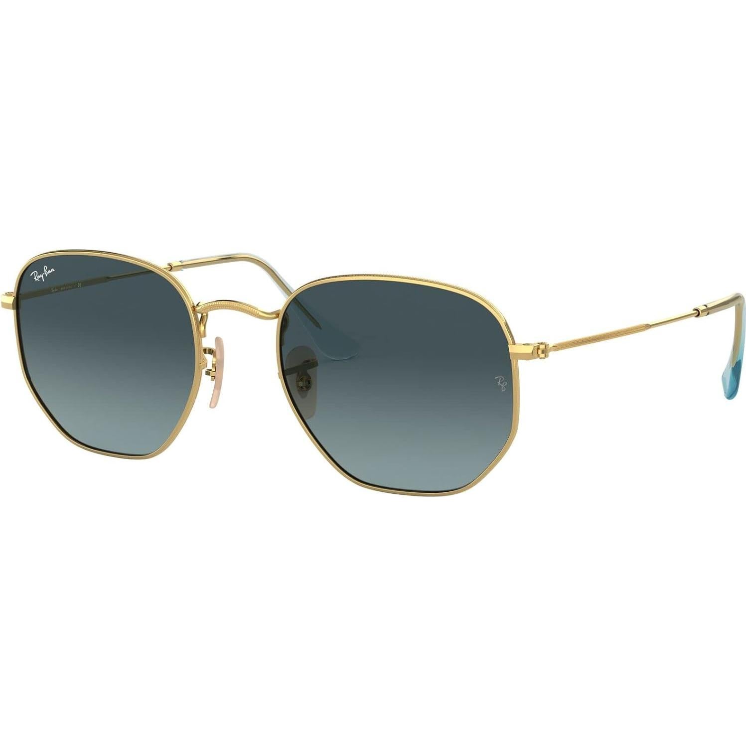 Gafas de sol Ray-Ban RB3548N Hexagonales 51mm Dorado/Gris