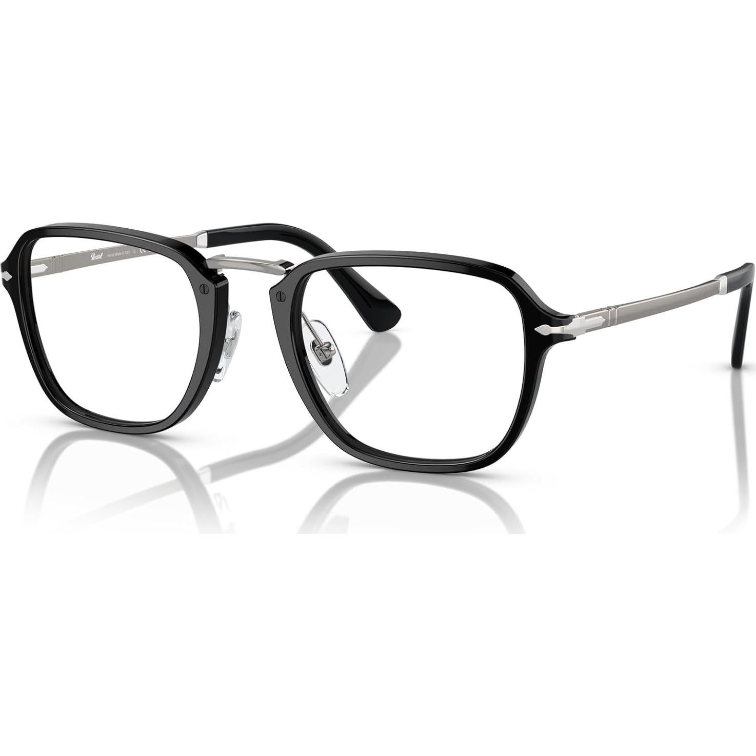 Persol Men's Po3331v Rectangular Prescription Eyewear Frames