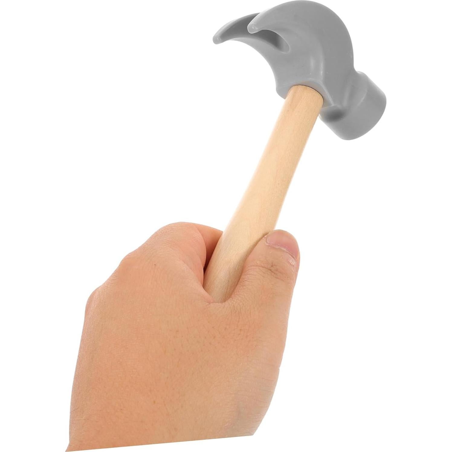 Juego de Martillos de Madera Educativos COOLHIYA - 3 Piezas