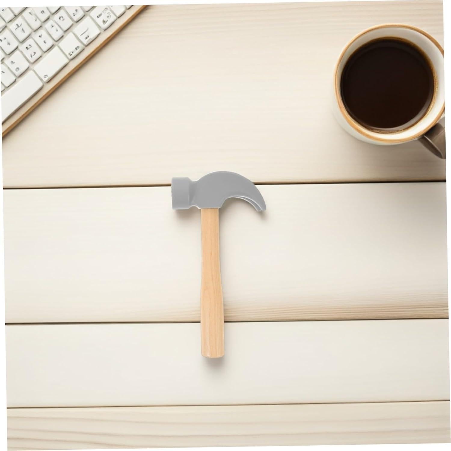 Juego de Martillos de Madera Educativos COOLHIYA - 3 Piezas