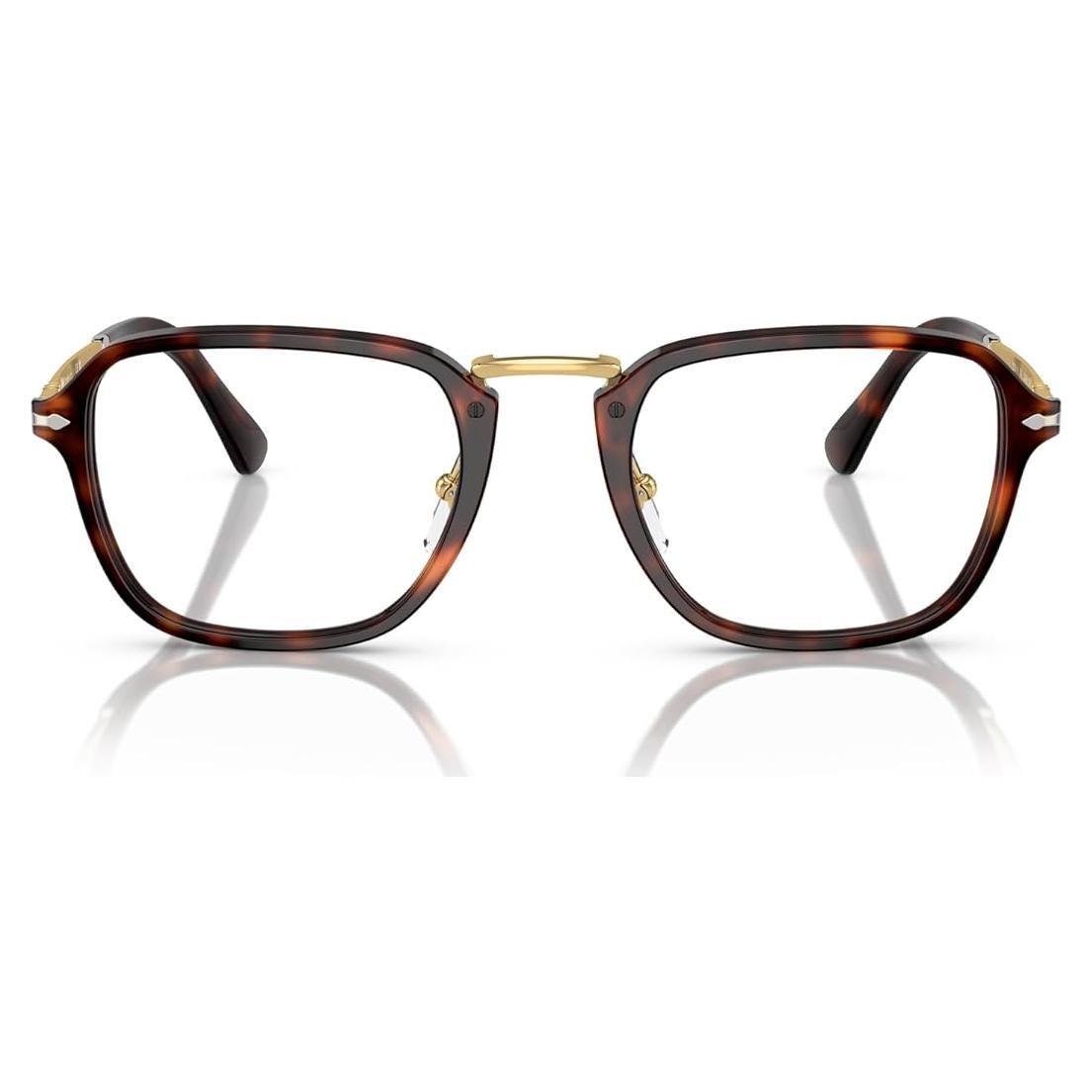 Montura de Gafas Rectangulares Persol PO3331V Habana 50mm