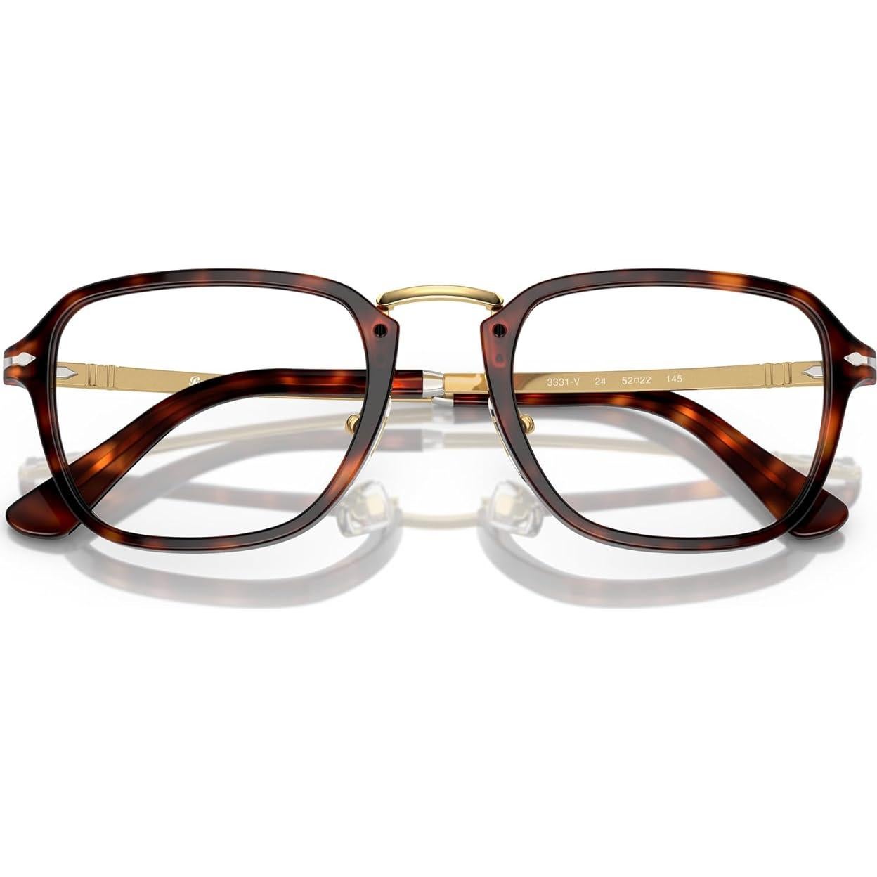 Montura de Gafas Rectangulares Persol PO3331V Habana 50mm