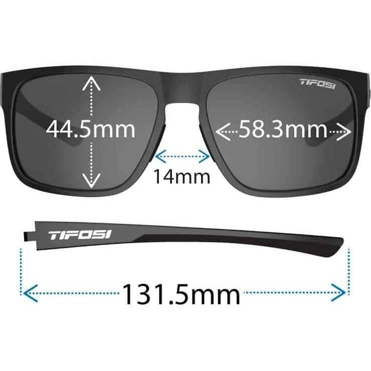 Gafas de sol Tifosi Swank - Lentes ahumados con espejo rojo