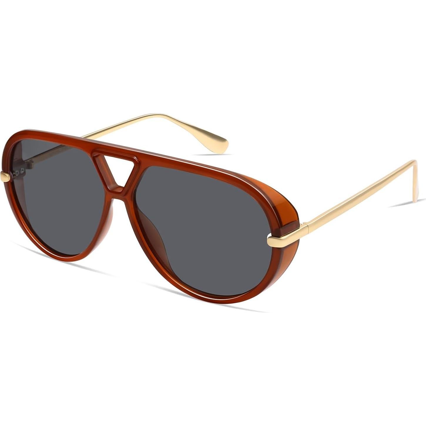 Gafas de sol aviador polarizadas VANLINKER retro UV400