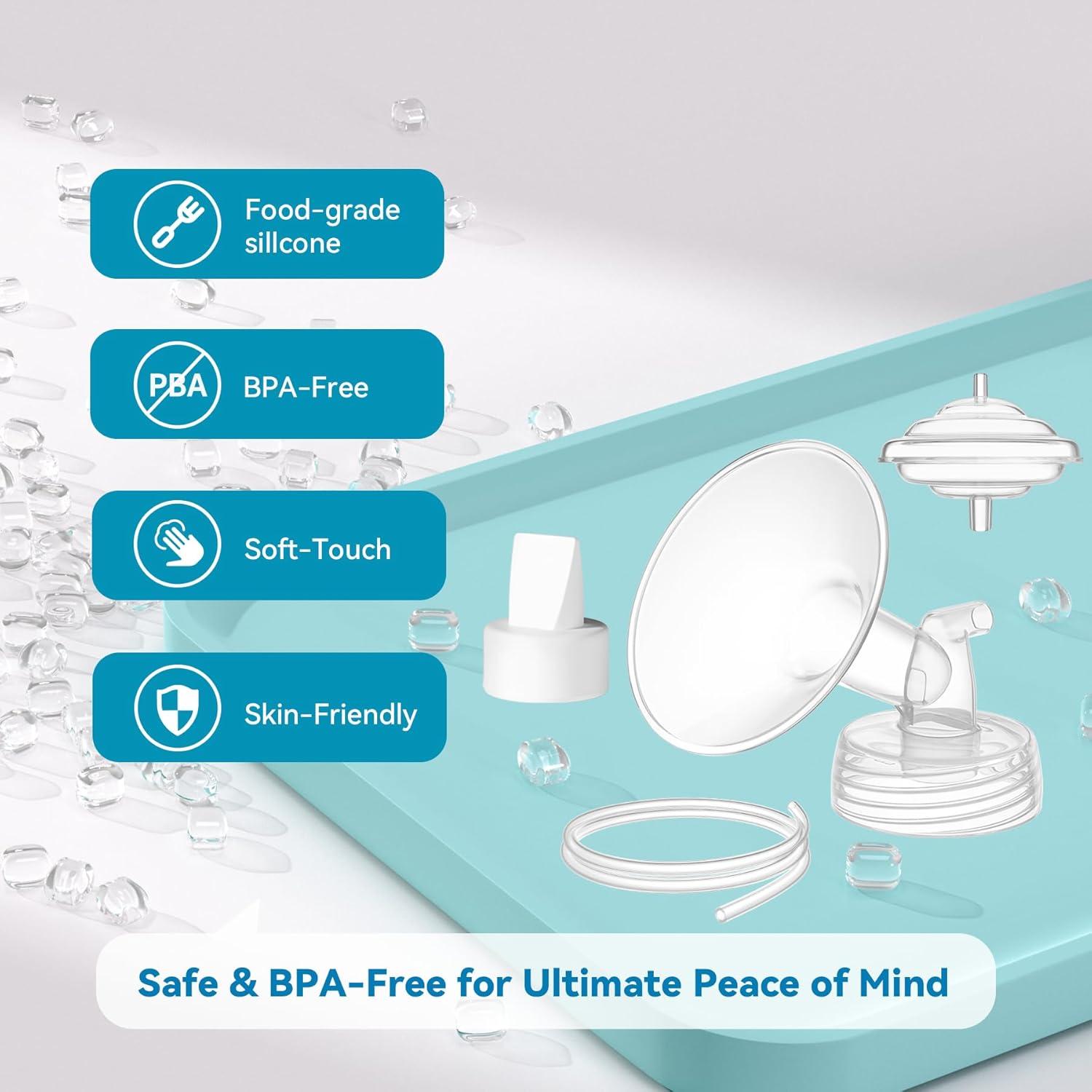 Kit Accesorios Extractor Leche Gotocut 18mm 10 Piezas