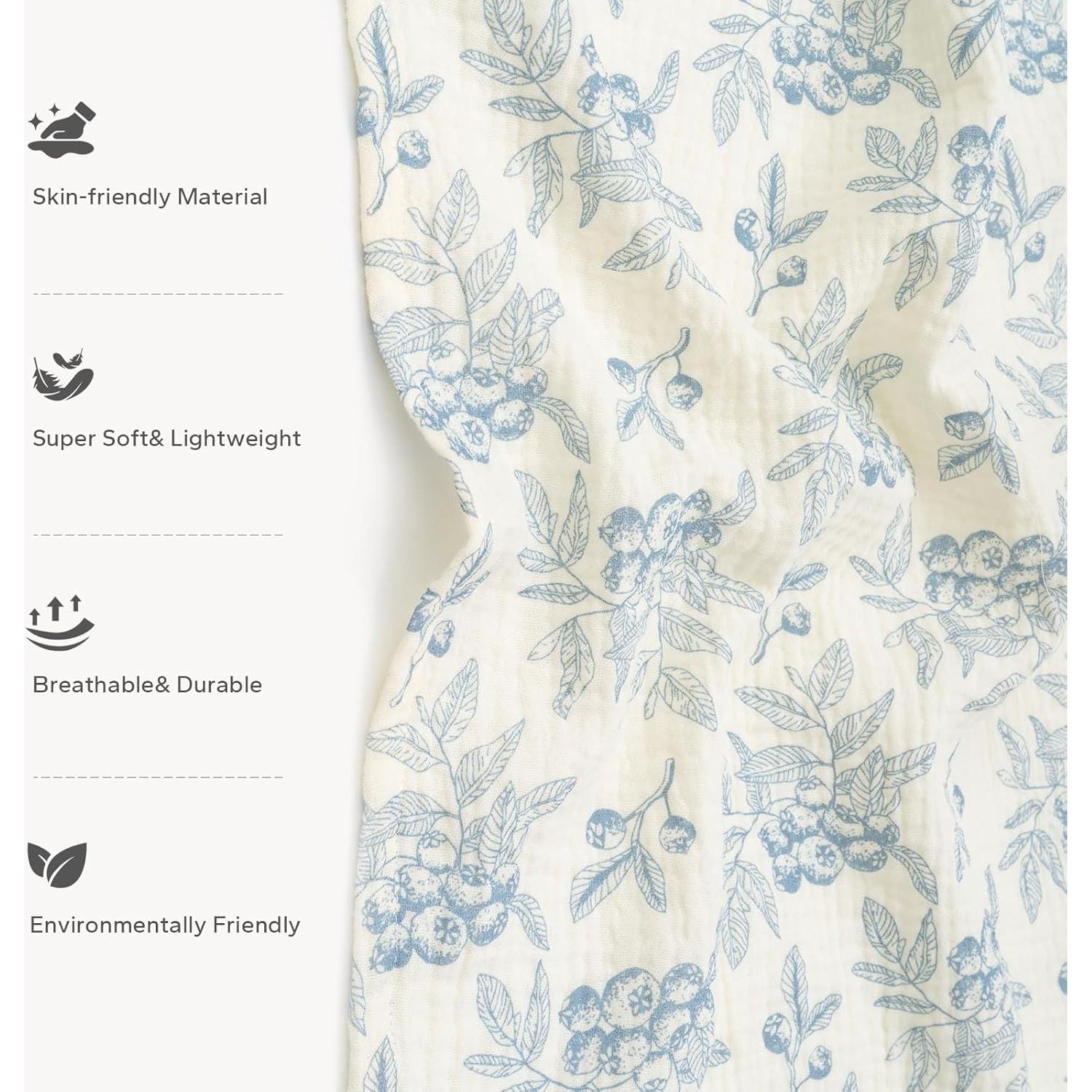 SERAPHY Funda 2-en-1 para Asiento de Auto y Lactancia Arándano