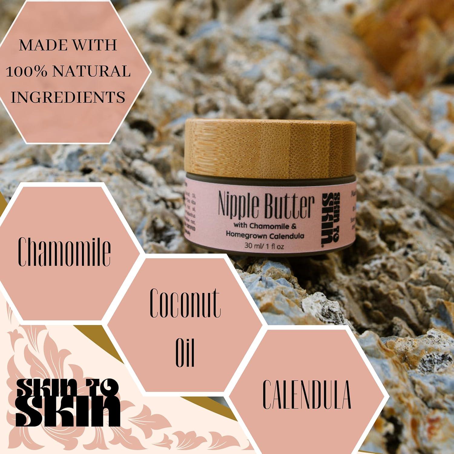 Mantequilla de Pezón Orgánica Skin to Skin 30 ml - Balsamo Natural